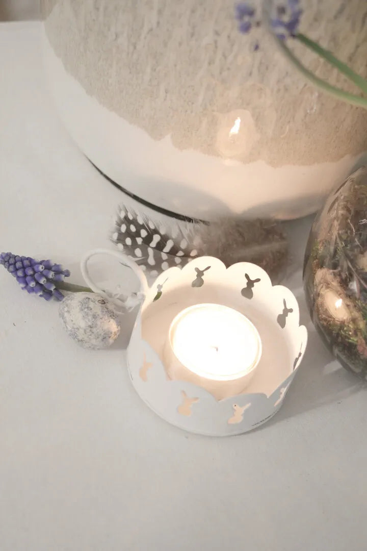 VL Home - Kerzenhalter Osterhase für Teelicht