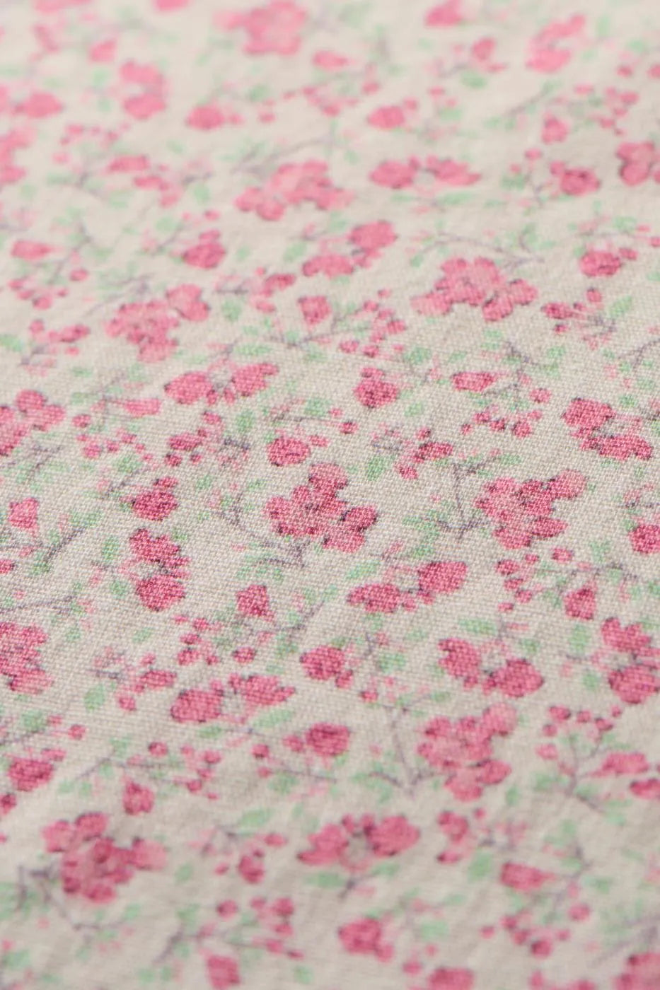 Ib Laursen - Kissenbezug mit kleinen rosa Blumen