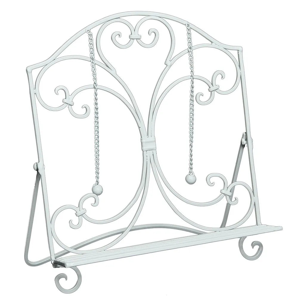 Ambiente Haus - Kochbuch-Ständer - weiss