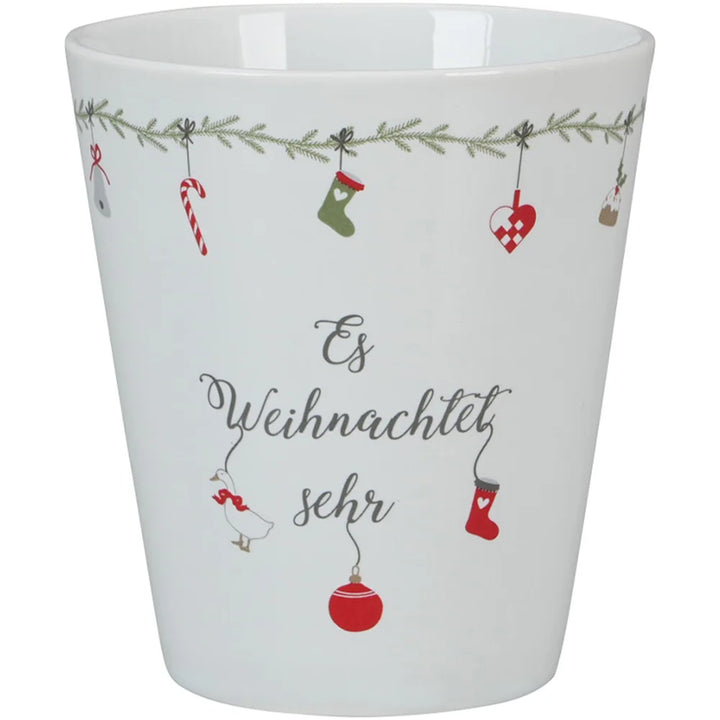 Krasilnikoff - Becher Es weihnachtet sehr