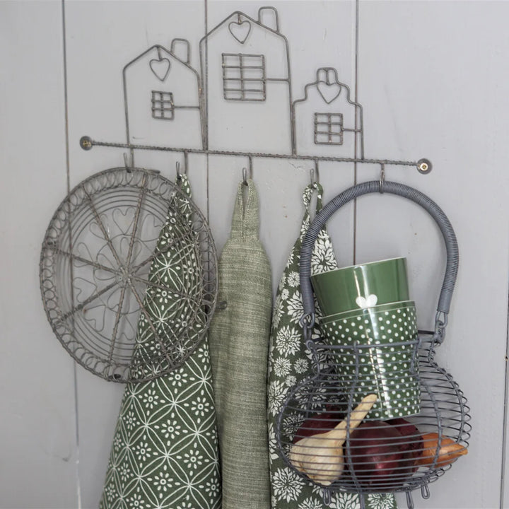 Krasilnikoff - Becher Micro Dots Olive Green