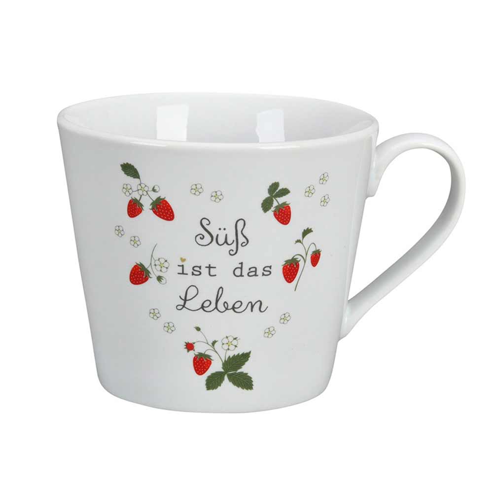 Krasilnikoff Happy Cup – Süß ist das Leben Tasse – Alsaba