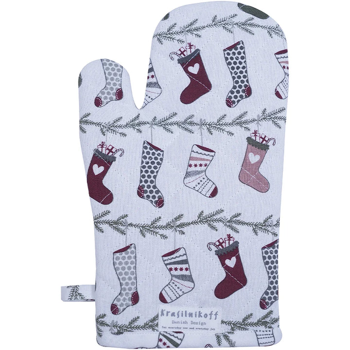 Krasilnikoff - Ofenhandschuh Christmas Stockings