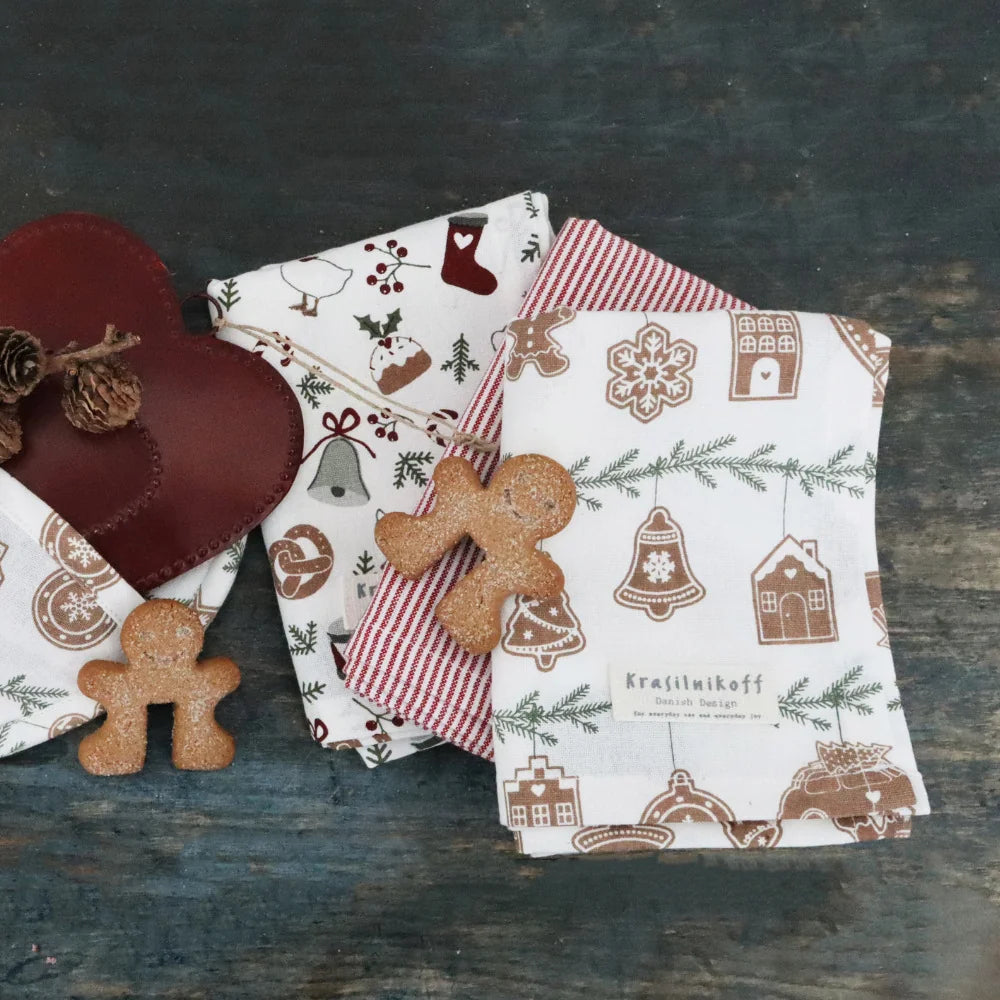 Krasilnikoff - Stoffserviette Gingerbread