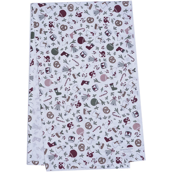 Krasilnikoff - Tischläufer Christmas Allover