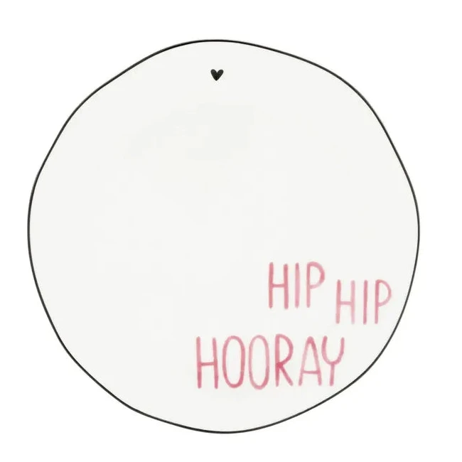 Bastion Collections - Kuchenteller Hip Hip Hooray