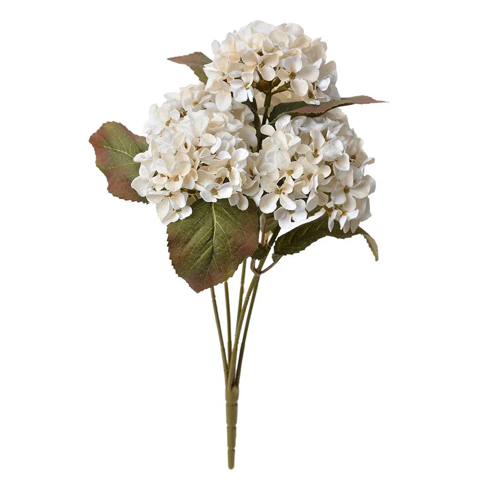 Clayre &amp; Eef - Künstliche Blume Hortensie creme 44 cm