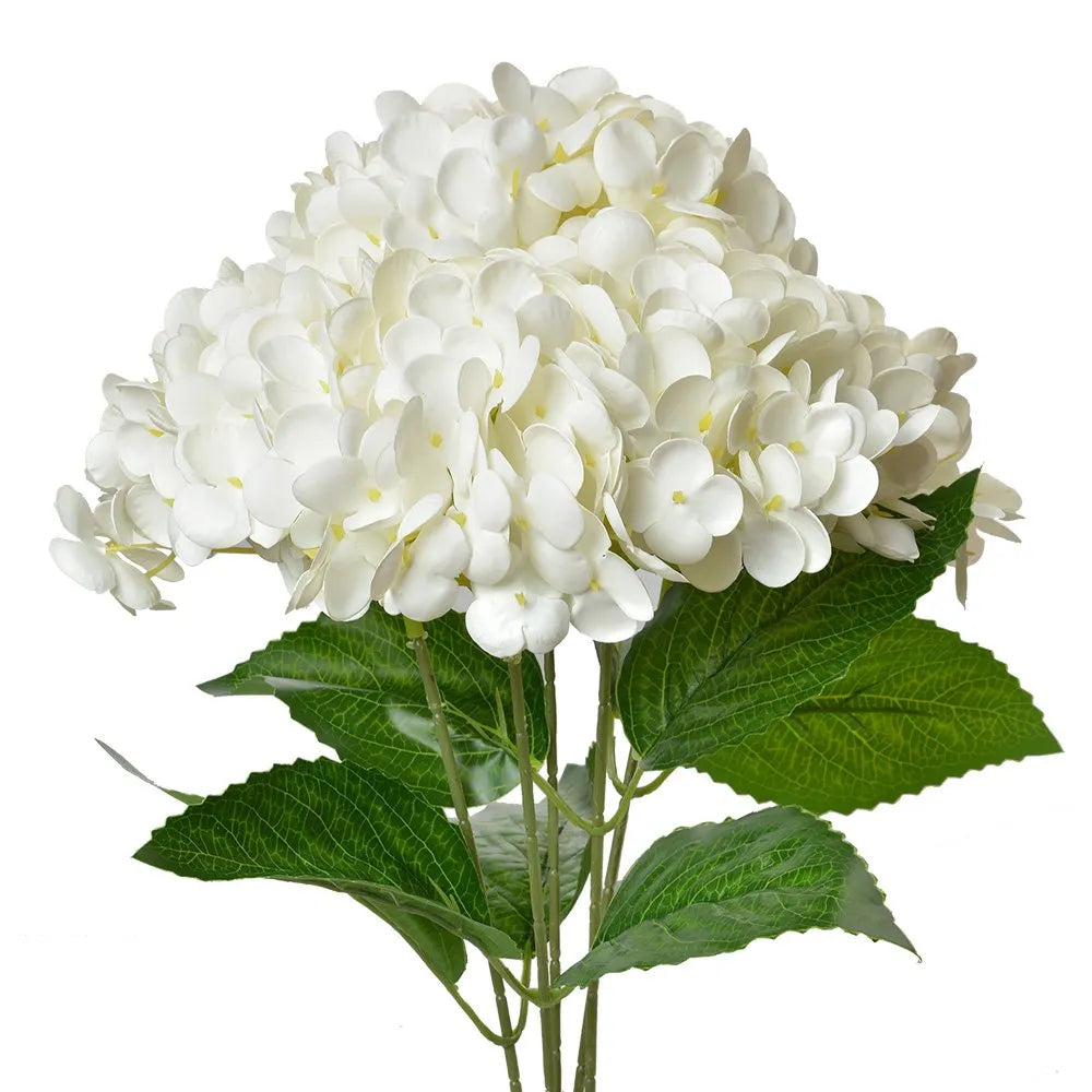 Clayre &amp; Eef - Künstliche Blume Hortensie weiß 45 cm