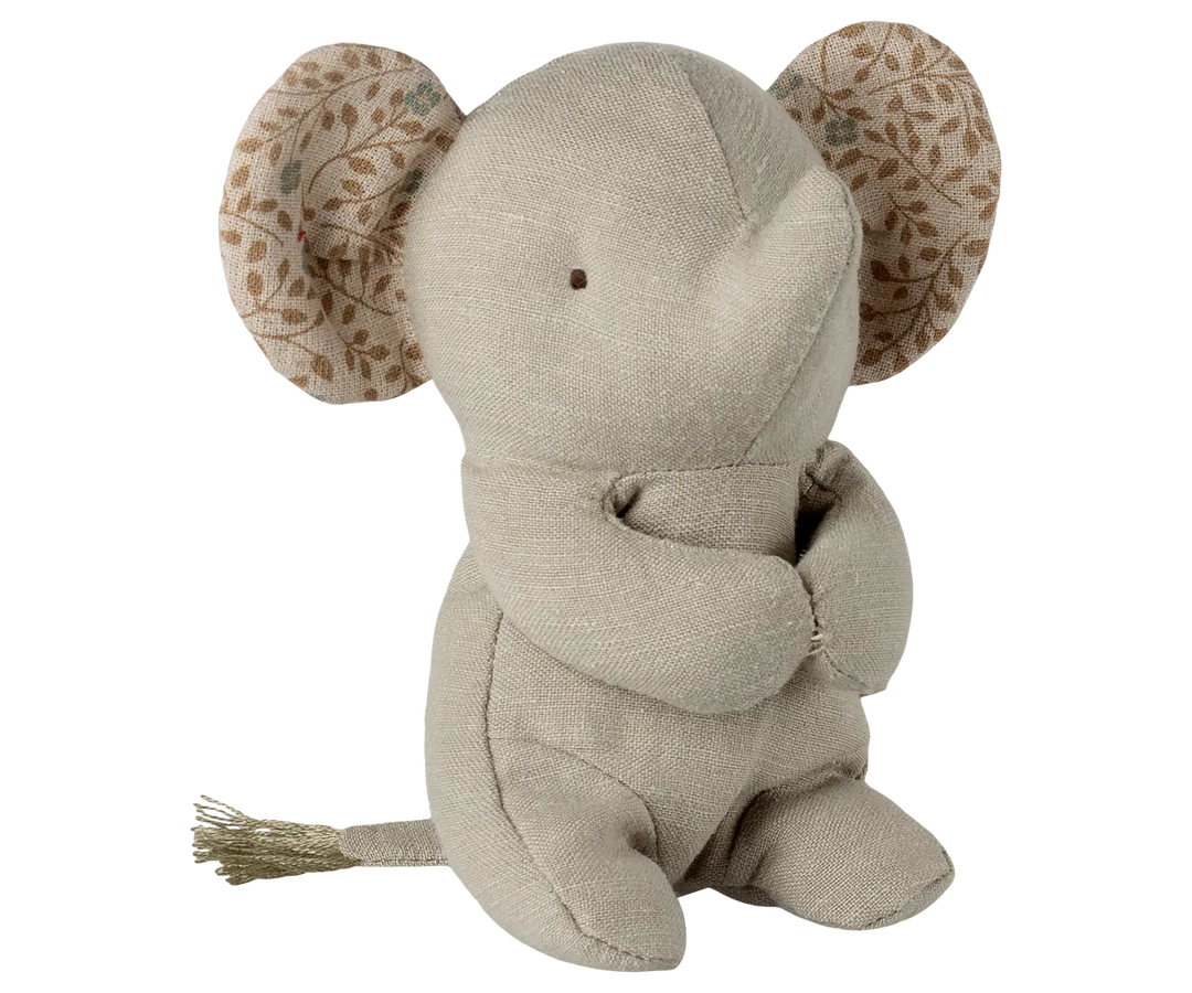 Maileg - Lullaby Friends Elefant Mini Eisengrau