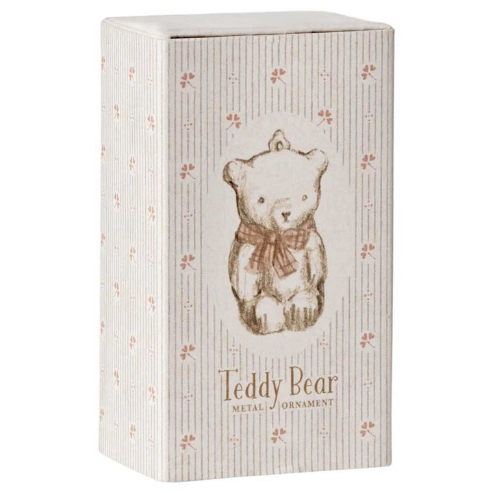 Maileg - Dekoanhänger Teddybär Metall in Box