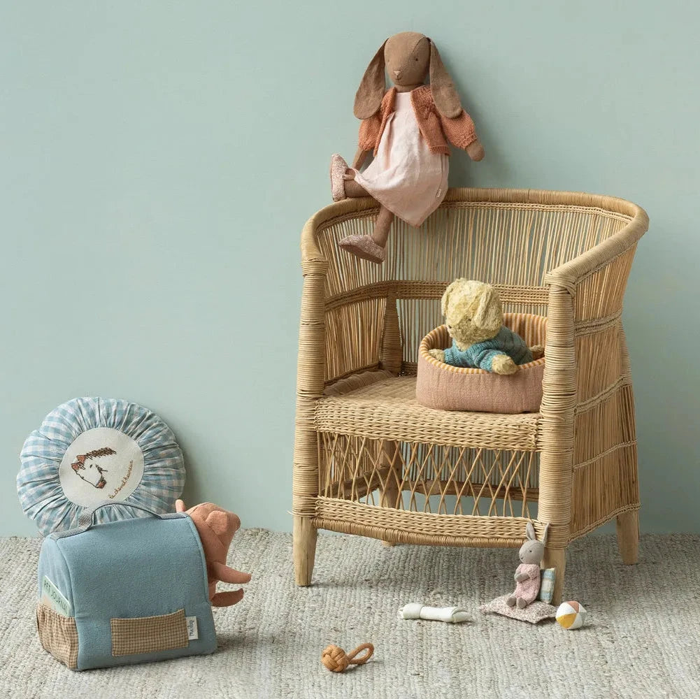 Maileg - Haustierkorb Hundekorb Rosa