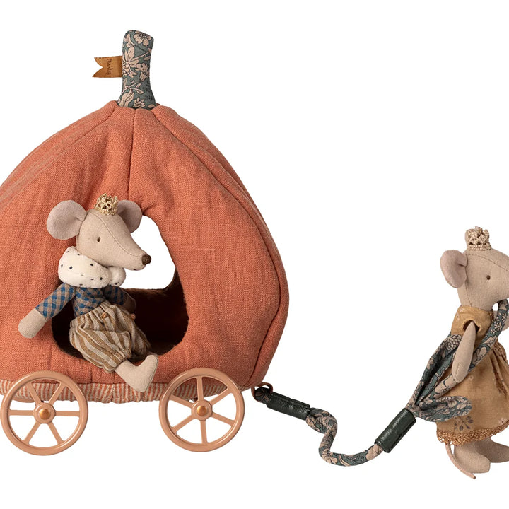 Maileg - Kürbiswagen Maus