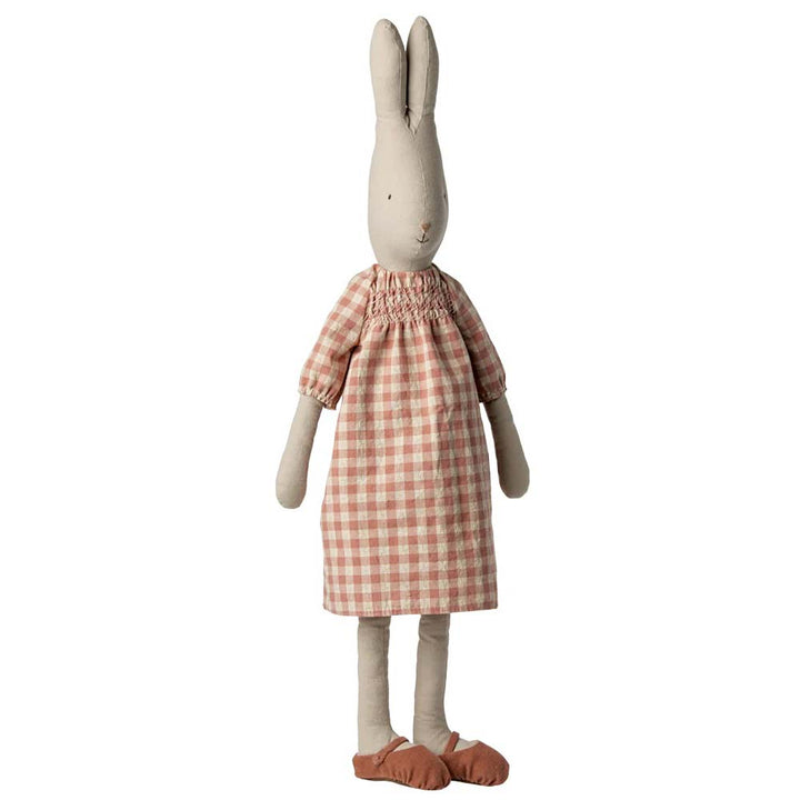 Maileg - Hase Bunny in Kleid Karo Größe 5
