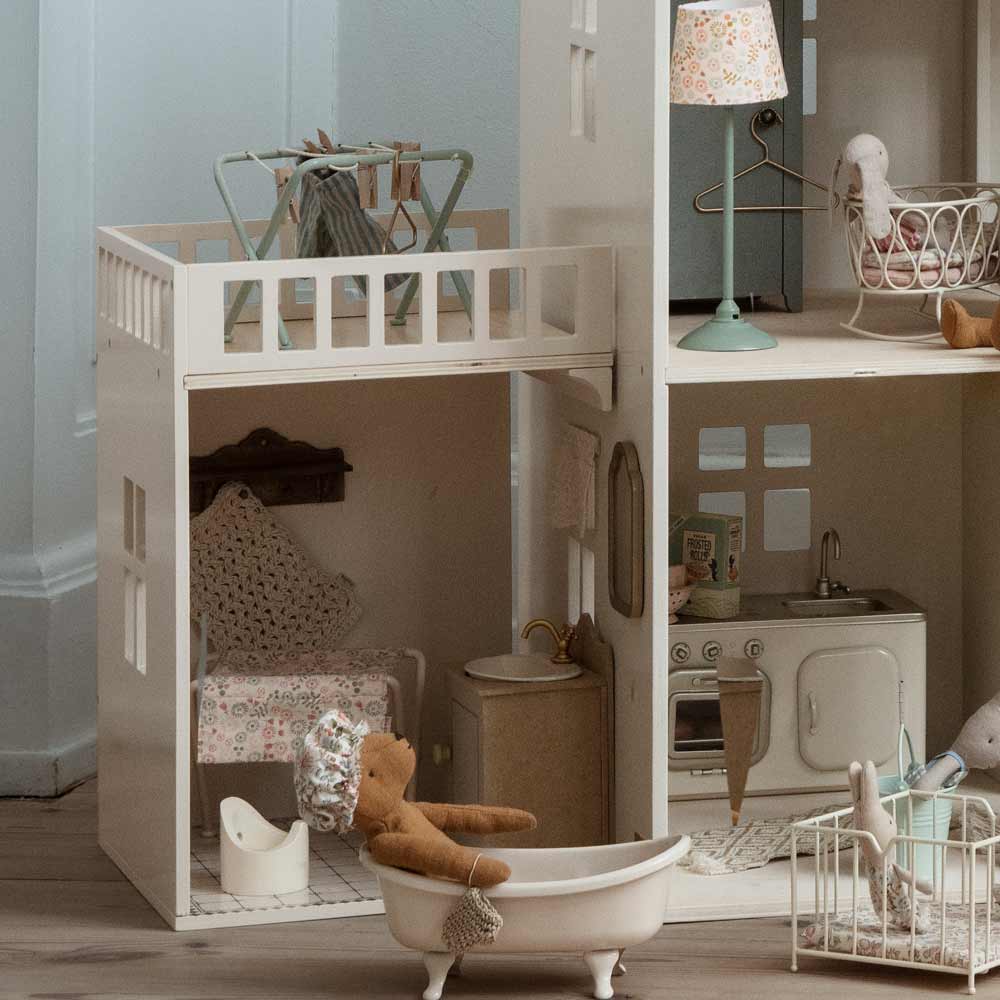 Puppenhaus-Badezimmerzubehör 1:12 – 15-teiliges Mini-Set Mit Haartrockner, Kamm & Mehr – Für Puppenhaus-Deko