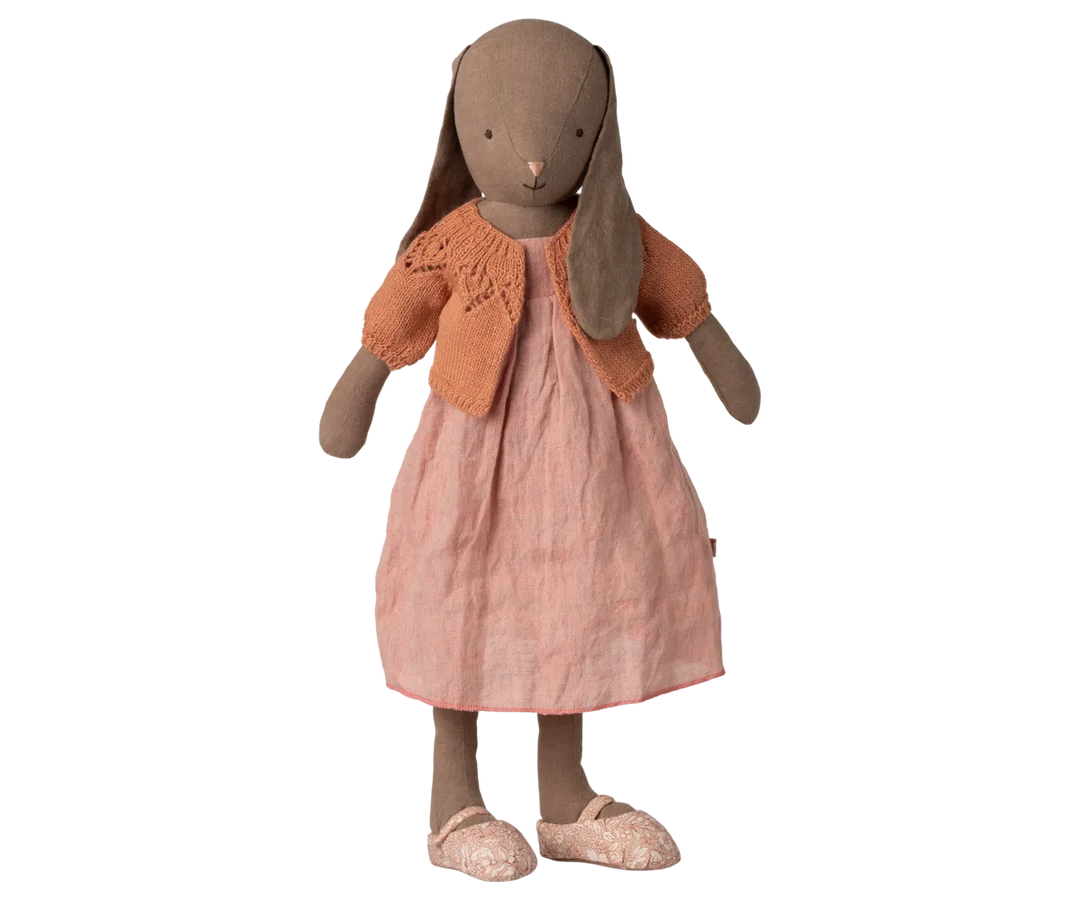 Maileg - Strickjacke Hase Größe 4 Vintage Rose