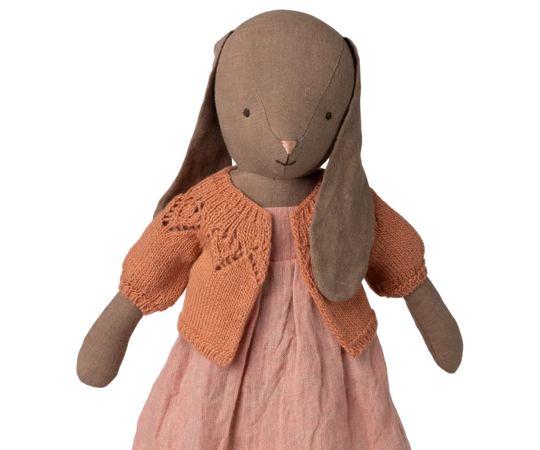 Maileg - Strickjacke Hase Größe 4 Vintage Rose