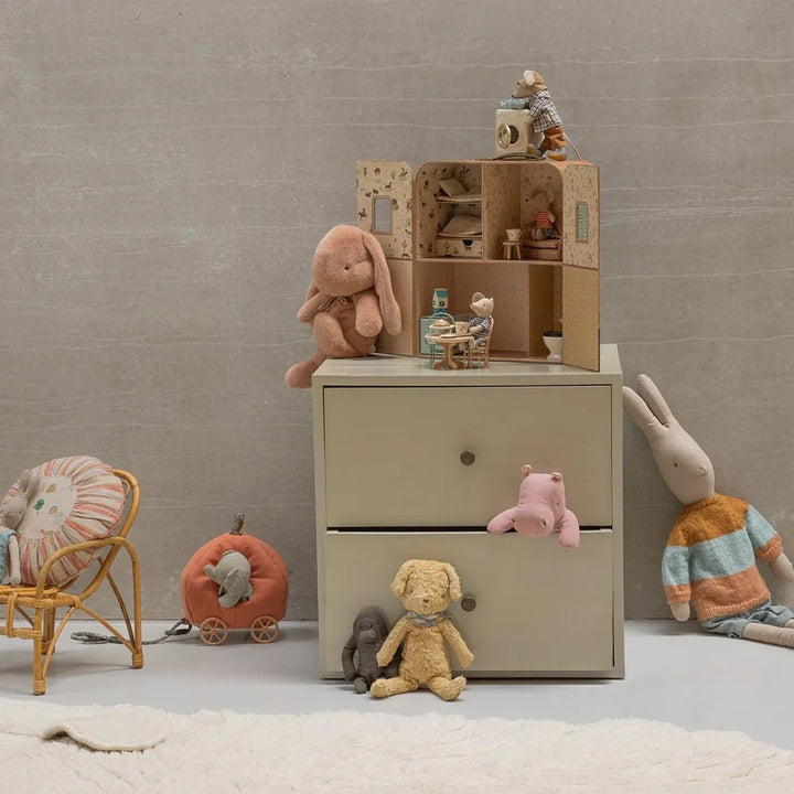 Maileg - SuitCasa Maus Koffer als Miniaturhaus für Little Sister und Little Brother