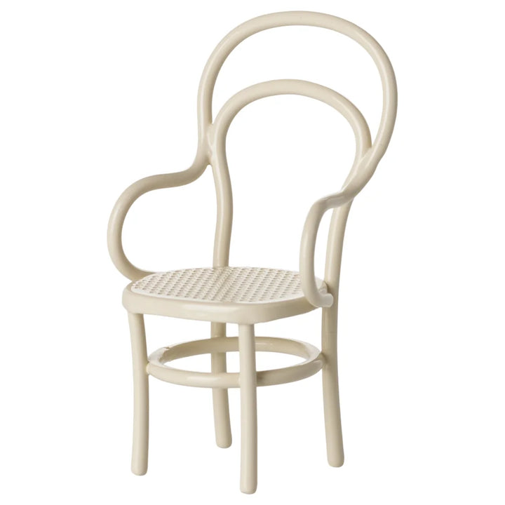Maileg - Vintage Stuhl, Maus Miniatur - Creme