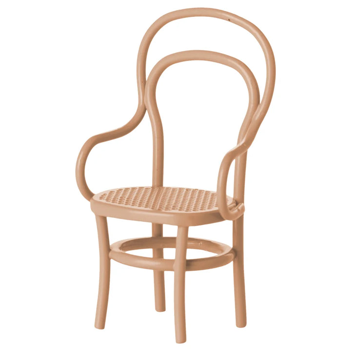 Maileg - Vintage Stuhl, Maus Miniatur - Dunkles Powder