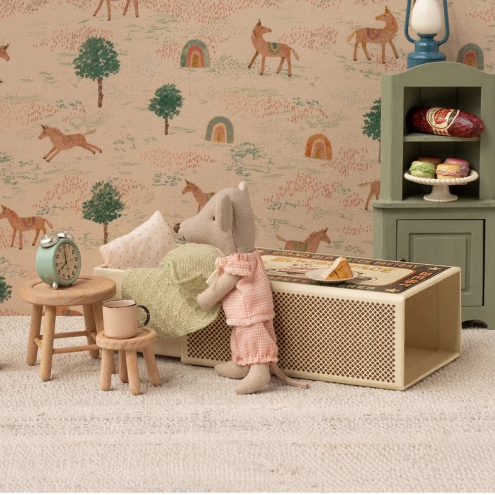 Maileg - Kleine Schwester Maus in Streichholzschachtel