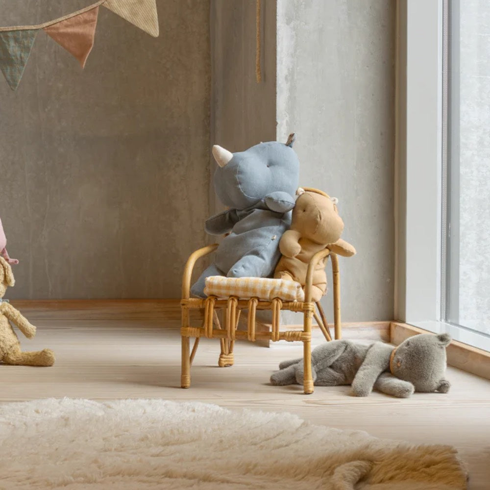 Maileg - Schlafende Kätzchen Plüsch Medium - Grau