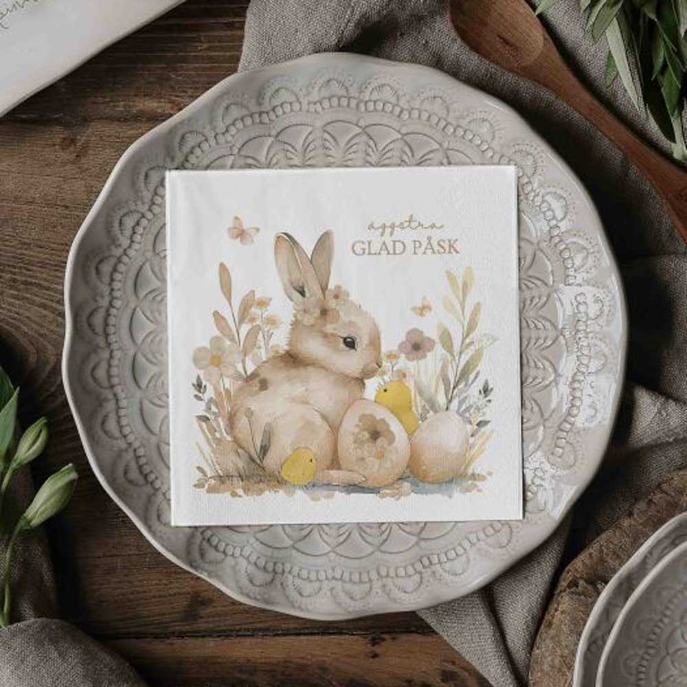 Majas Cottage Oster-Servietten Happy Easter