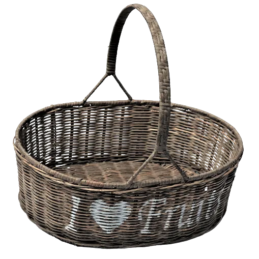 Best Style Living - Obstkorb 'ILove Fruits' Rattan