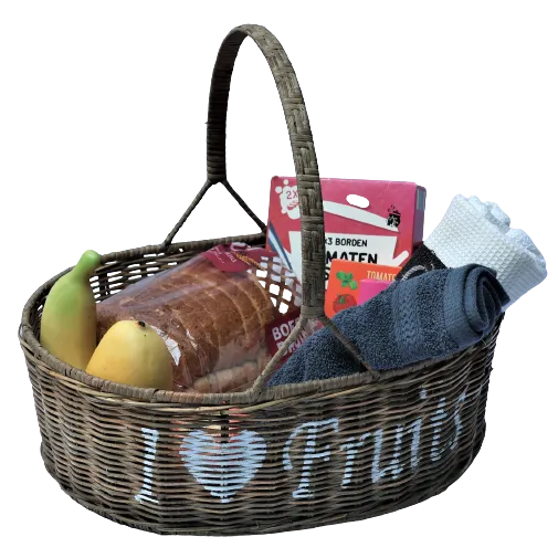 Best Style Living - Obstkorb 'ILove Fruits' Rattan