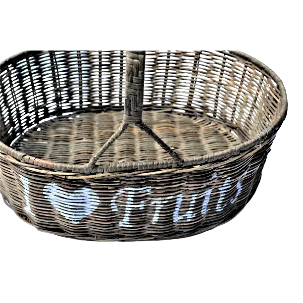 Best Style Living - Obstkorb 'ILove Fruits' Rattan