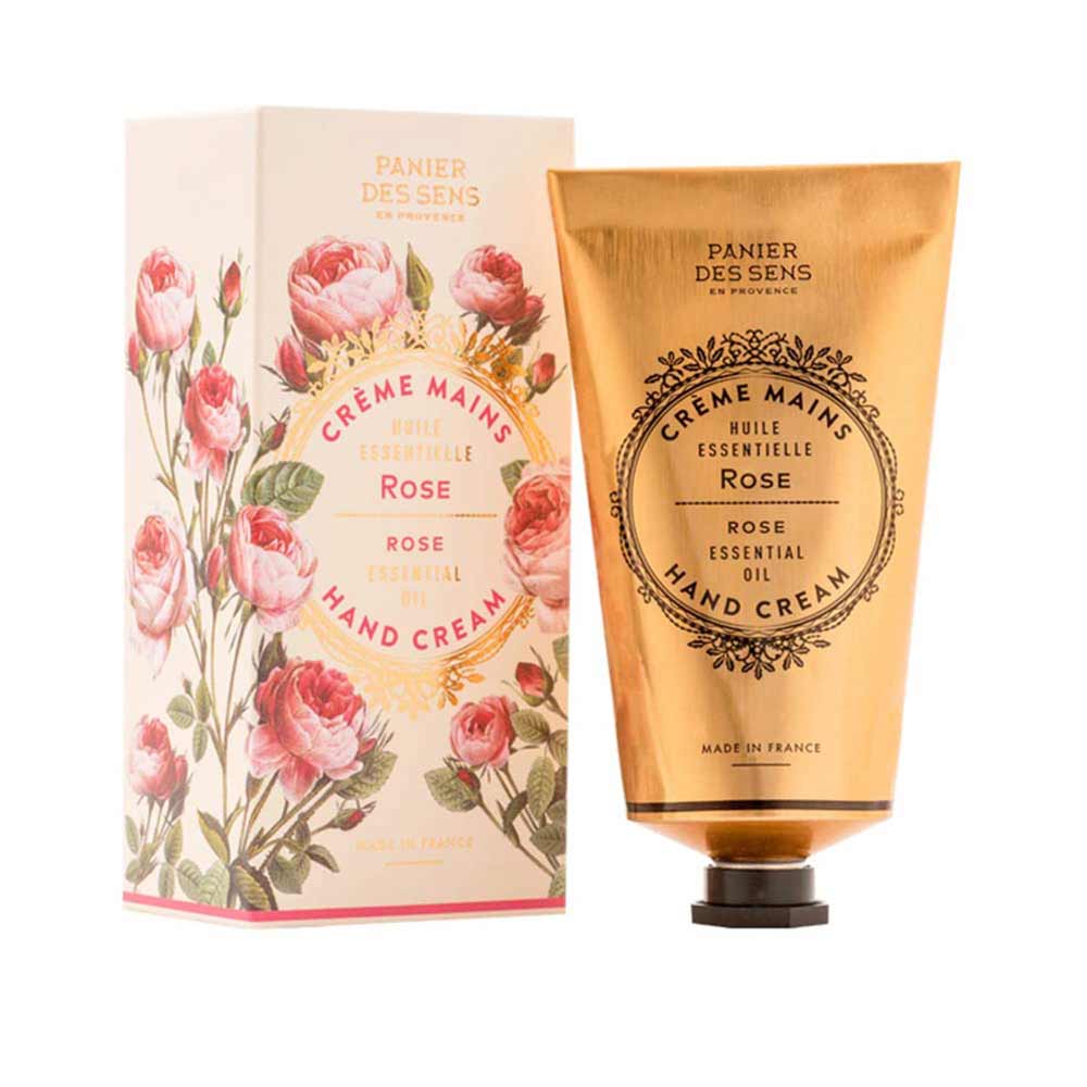 Panier des Sens - Handcreme Rose mit Verpackung.