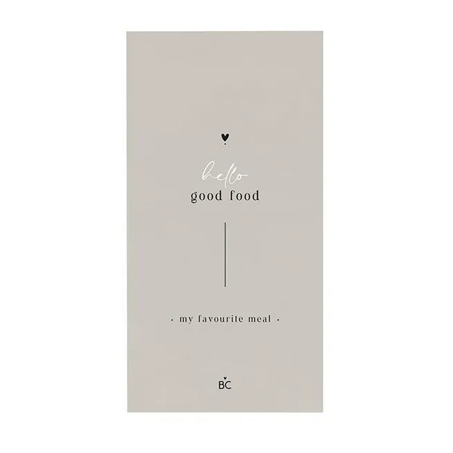 Bastion Collections - Papierservietten Hello Good Food