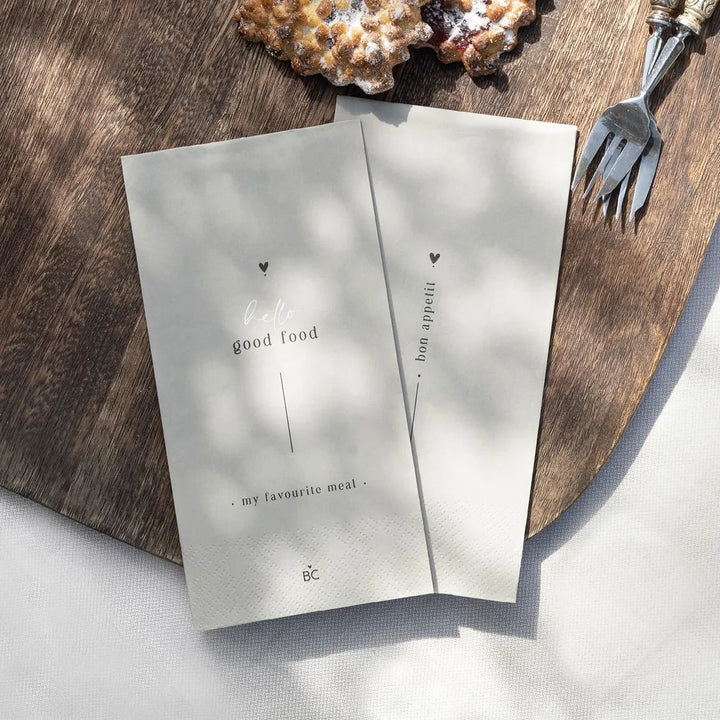 Bastion Collections - Papierservietten Hello Good Food