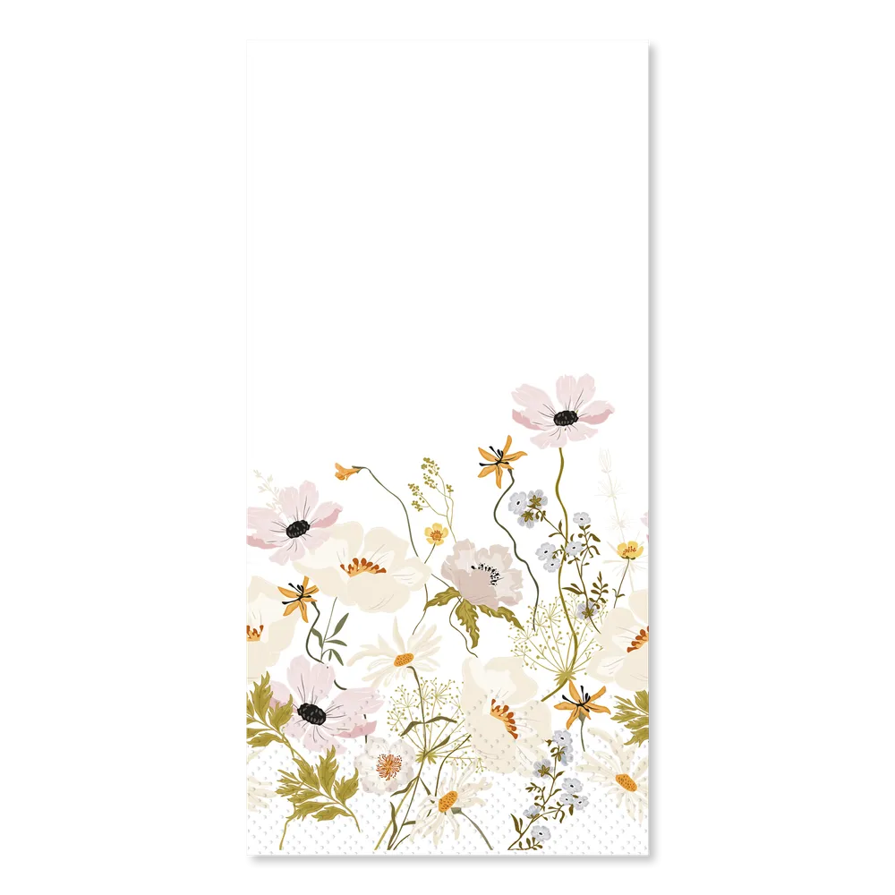 Chic Antique - Papierservietten Wildblumen Weiß