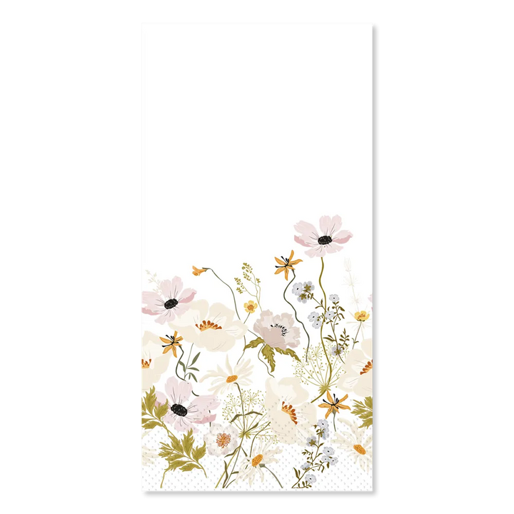 Chic Antique - Papierservietten Wildblumen Weiß