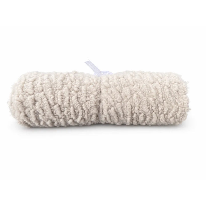 Alsaba Home - Plüsch Tischläufer Creme