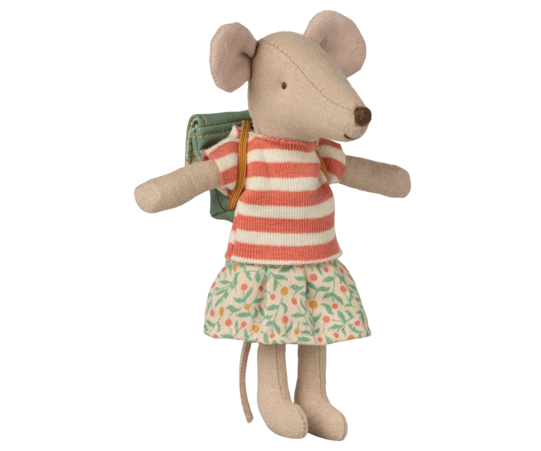 Maileg - Kleidung und Tasche Große Schwester Maus - Grün