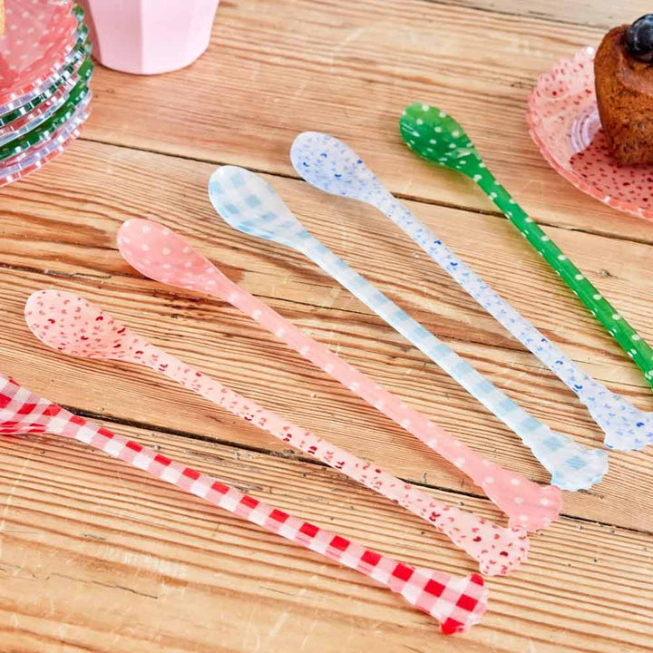 Rice Acryl Latte Löffel – 23 cm, bunt – Alsaba
