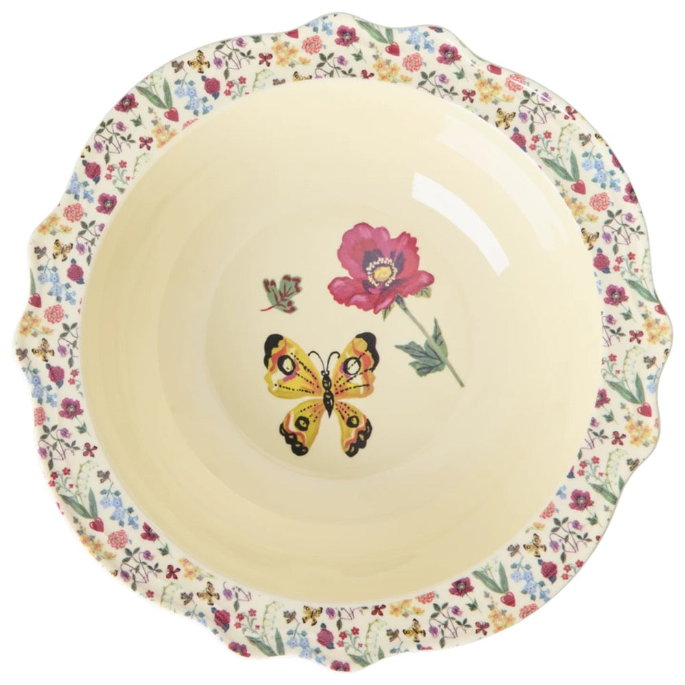 Rice - Große Melamin Vintage Schüssel Crème Nathalie Lété Vol. 2