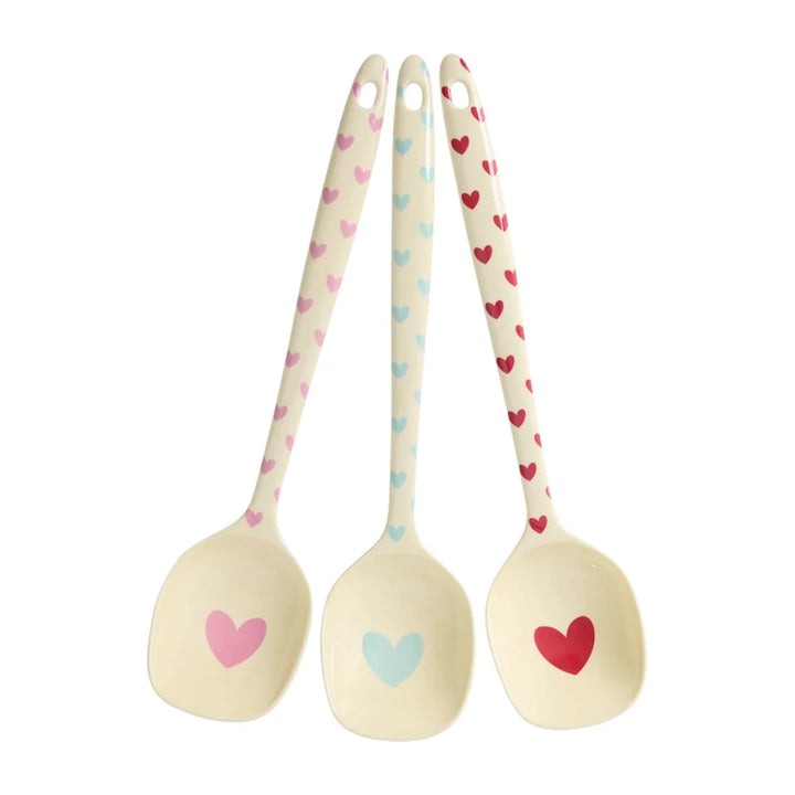 Rice - Kochlöffel Melamin Lieblingsherzen