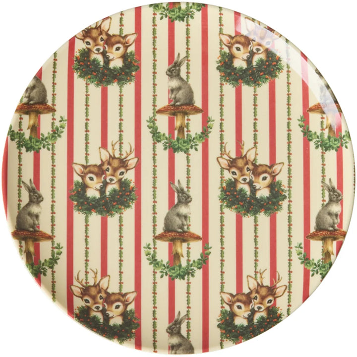 Rice - Kuchenteller Bambi Süßer Wald