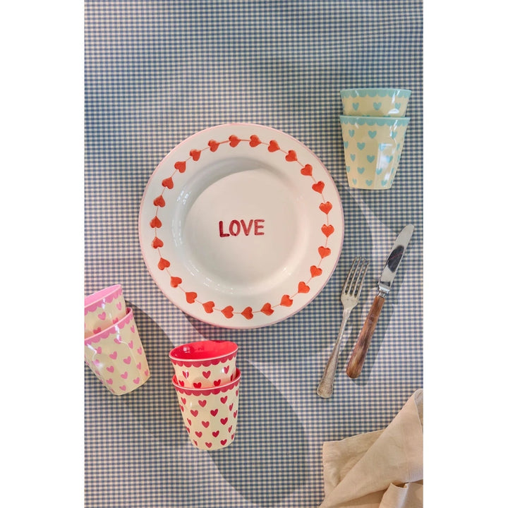 Rice - Melamin Becher Herz Medium