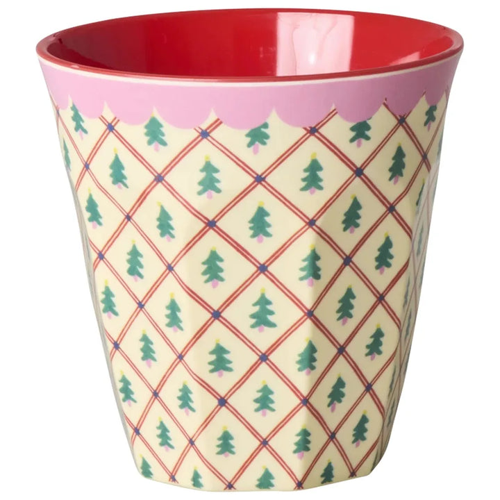 Rice - Melamin Cup Crème - Diamant Weihnachtsbaum