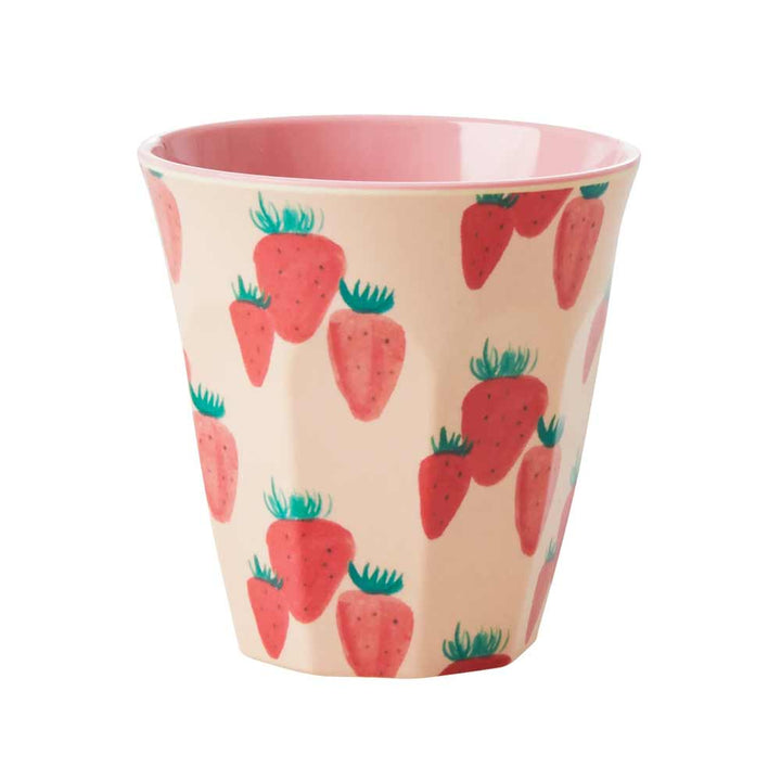 Rice - Melamin Cup Erdbeeren Medium