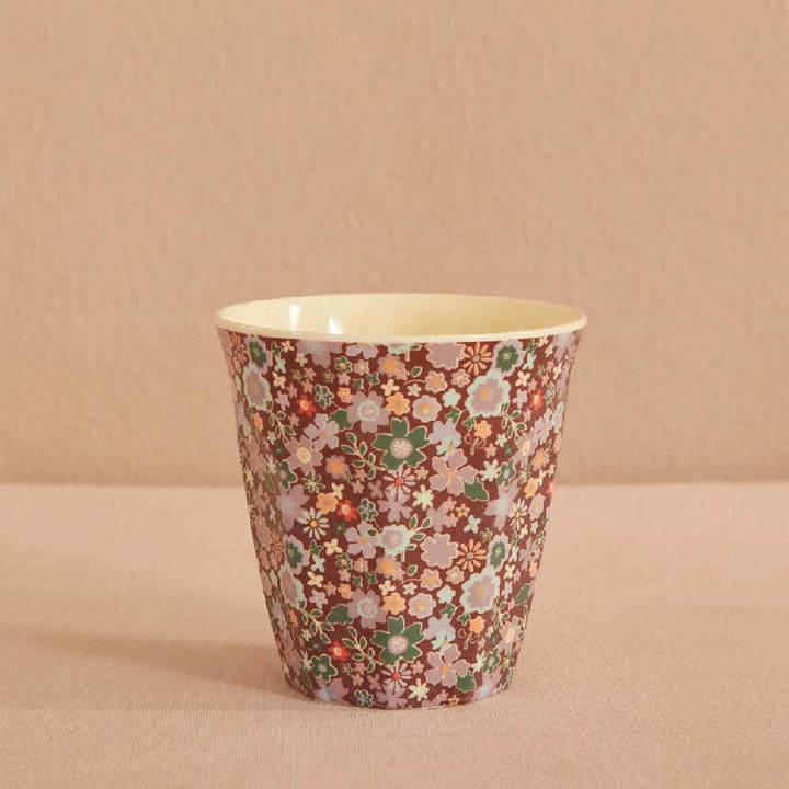 Rice - Melamin Cup Fall Floral Medium