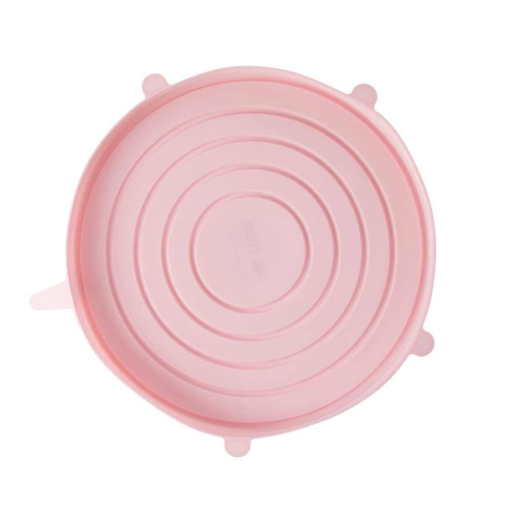 Rice - Silikondeckel für Salatschüssel Soft Pink
