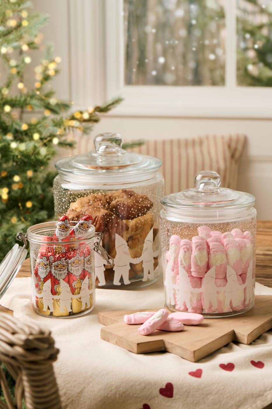 Ib Laursen - Schneidebrett mit Lederschnur Tannenbaum Akazienholz