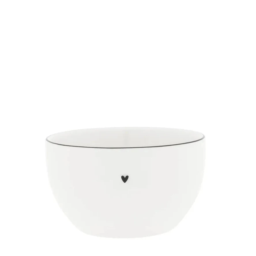 Bastion Collections - Schüssel mit Herz klein Weiß