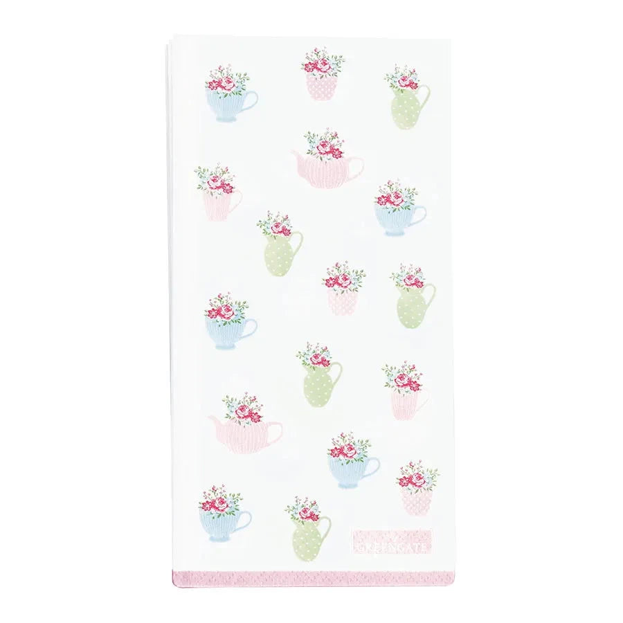 GreenGate - Serviette Annalise Weiß