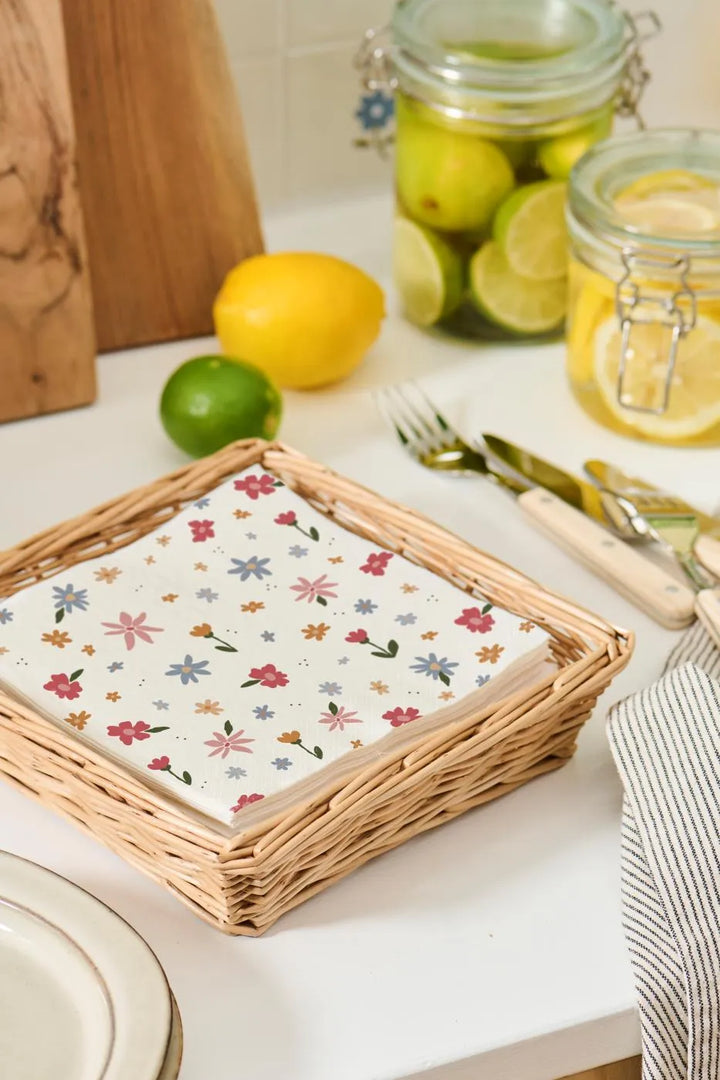 Ib Laursen - Serviette Blumenfreude 20 Stück