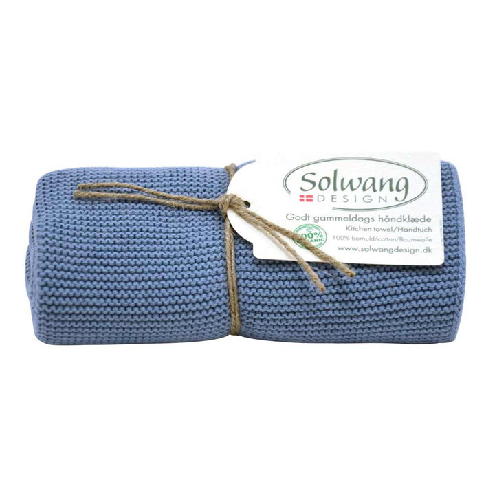 Solwang Handtuch - Antikblau BIO